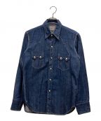 LEVI'S VINTAGE CLOTHINGリーバイス ビンテージ クロージング）の古着「Sawtooth Denim Shirt ウエスタンデニムシャツ 07205-0027」｜ブルー