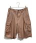 jieda（ジエダ）の古着「GABARDINE CARGO SHORTS ギャバジン カーゴショーツ」｜ピンク