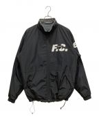 F.C.R.B.エフシーアールビー）の古着「POLARTEC FLEECE REVERSIBLE BLOUSON」｜ブラック×グレー