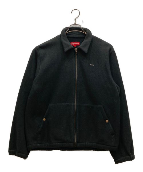 SUPREME（シュプリーム）Supreme (シュプリーム) AW Polartec Harrington Jacket　フリース　ハリントン　ジャケット ブラック サイズ:Lの古着・服飾アイテム