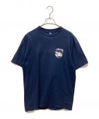 OLD STUSSYオールドステューシー）の古着「90’ｓ スケボーマン プリント Tシャツ」｜ネイビー