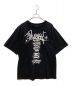 OLD STUSSY（オールドステューシー）の古着「プリントTシャツ」｜ブラック