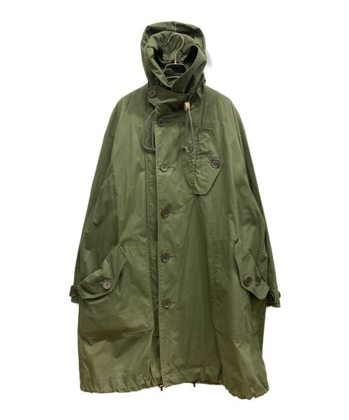 MARKAWARE（マーカウェア）MARKAWARE (マーカウェア) R.A.F PARKA　A17A-13CO01C　モッズコート　フィッシュテール　パーカー カーキ サイズ:2の古着・服飾アイテム