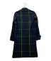 Paul Smith (ポールスミス) WOOL BLACK WATCH TRENCH COAT　ブラックウォッチ　チェック　トレンチ　ウール　コート　273112 グリーン×ネイビー サイズ:M：39800円