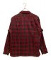 PENDLETON (ペンドルトン) ウールフラップポケットチェックシャツ レッド サイズ:ｌ：9000円