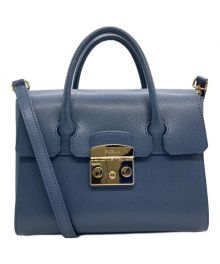 FURLA（フルラ）の古着「2WAYバッグ」｜ブルー