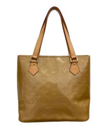 LOUIS VUITTON（ルイ ヴィトン）の古着「ヒューストン　ノワゼット　ヴェルニ　トートバッグ　M91340」｜ノワゼット