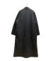 中古・古着 LIDnM (リドム) Super 140s SHAWL COLLAR CAPE COAT　Im22aw01500-07-02　ショール　カラー　ケープ　コート ブラック サイズ:M：17800円