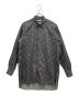 HEUGN（ユーゲン）の古着「Print James コットンフラワープリントレギュラーカラーシャツ　SHIRT053　」｜ネイビー