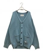 WACKO MARIAワコマリア）の古着「CLASSIC KNIT CARDIGAN　クラシック　ニット　カーディガン」｜ブルー