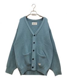 WACKO MARIA（ワコマリア）の古着「CLASSIC KNIT CARDIGAN　クラシック　ニット　カーディガン」｜ブルー