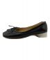 MM6 Maison Margiela (エムエムシックス メゾンマルジェラ) BALLET SHOE バレエシューズ ブラック サイズ:38 1/2：25000円