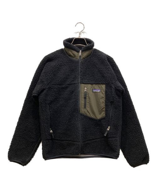 Patagonia（パタゴニア）Patagonia (パタゴニア) Classic Retro-X Jacket クラシック レトロ X ジャケット フリース ボア ブルゾン 23055 ブラック サイズ:XSの古着・服飾アイテム