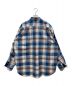 DAIWA PIER39 (ダイワ ピア39) Tech Work Shirts Flannel Plaids　BE-88022　テック　ワーク　シャツ　チェック ブルー×ホワイト サイズ:L：11800円