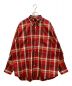 DAIWA PIER39（ダイワ ピア39）の古着「Tech Work Shirts Flannel Plaids　BE-88022　テック　ワーク　シャツ　チェック」｜レッド