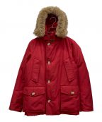 WOOLRICHウールリッチ）の古着「ARCTIC PARKA　1102222　アークティックパーカー」｜レッド