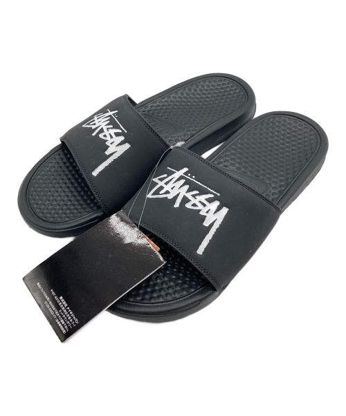 NIKE（ナイキ）NIKE (ナイキ) stussy (ステューシー) BENASSI ブラック サイズ:27 未使用品の古着・服飾アイテム