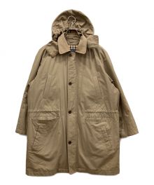 Burberry's（バーバリーズ）の古着「ダウンライナー付きフーデッドコート　ノバチェック」｜ベージュ