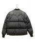 Hysteric Glamour RockyMountainFeatherBed ウエスタンヨークダウンジャケット  レザー切替 ニュースペーパー ガールプリント 02173AB27 ブラック サイズ:38：19800円