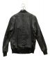 Hysteric Glamour (ヒステリックグラマー) ゴートレザージャケット ガールプリント シングルライダース   ブラック サイズ:M：14800円