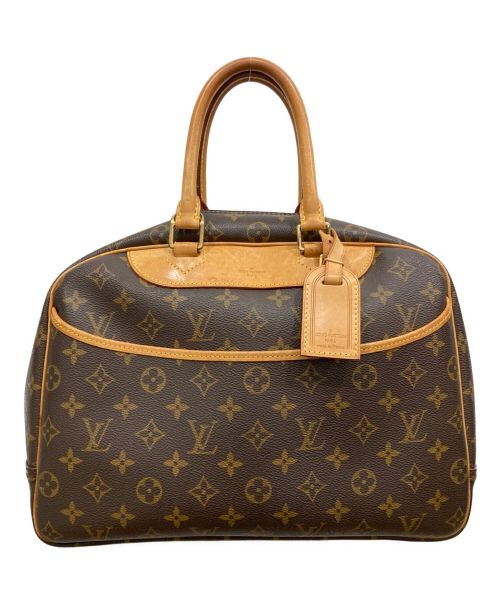 LOUIS VUITTON（ルイ ヴィトン）LOUIS VUITTON (ルイ ヴィトン) ドーヴィル ボーリングヴァニティ モノグラム ハンドバッグ　M47270 ブラウンの古着・服飾アイテム