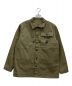 Buzz Rickson's（バズリクソンズ）の古着「U.S.M.C. M-1944 HERRINGBONE UTILITY JACKET　BR15123　ヘリンボーン　ユーティリティー　ジャケット」｜カーキ