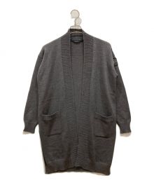 CANADA GOOSE（カナダグース）の古着「Long Cardigan ロング カーディガン」｜チャコールグレー