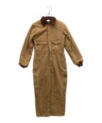 CarHarttカーハート）の古着「Duck Quilted Coverall」｜キャメル