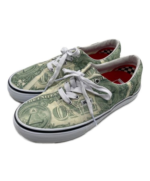 SUPREME（シュプリーム）SUPREME (シュプリーム) VANS (バンズ) Dollar Bill Green ベージュ サイズ:26.5㎝の古着・服飾アイテム