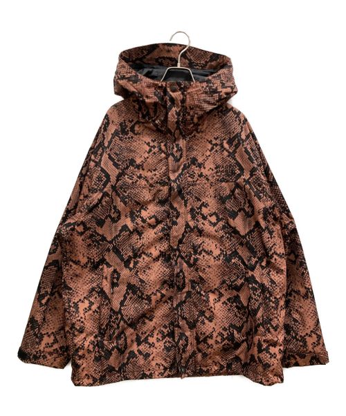 WACKO MARIA（ワコマリア）WACKO MARIA (ワコマリア) NANGA (ナンガ) 22AW PYTHON MOUNTAIN PARKA パイソン マウンテン パーカー ブラウン サイズ:Lの古着・服飾アイテム