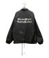 WACKO MARIA (ワコマリア) 23AW COACH JACKET 天国東京 コーチジャケット オールドイングリッシュ ブラック サイズ:L：21000円