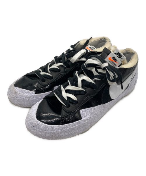 NIKE（ナイキ）NIKE (ナイキ) sacai (サカイ) BLAZER LOW/SACAI ブラック×ホワイト サイズ:28cmの古着・服飾アイテム