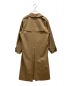 HYKE (ハイク)  23SS TRENCH COAT/REGULAR FIT トレンチコート レギュラーフィット  ベージュ サイズ:1：36000円