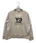 Y-3（ワイスリー）の古着「Stacked Logo Crew Sweater Ecru」｜ベージュ