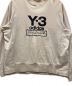 中古・古着 Y-3 (ワイスリー) Stacked Logo Crew Sweater Ecru ベージュ サイズ:SIZE S：9800円