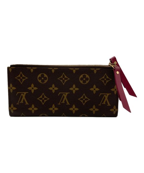 LOUIS VUITTON（ルイ ヴィトン）LOUIS VUITTON (ルイ ヴィトン) ポルトフォイユ アデル　M61269　モノグラム ブラウンの古着・服飾アイテム