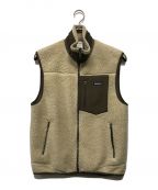 Patagoniaパタゴニア）の古着「RetroX vest」｜ホワイト×ブラウン