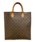 LOUIS VUITTON（ルイ ヴィトン）の古着「モノグラム サックプラ トートバッグ M51140」｜ブラウン