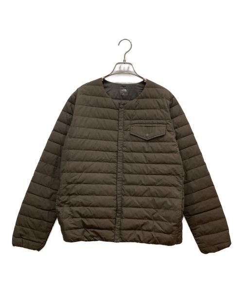 THE NORTH FACE（ザ ノース フェイス）THE NORTH FACE (ザ ノース フェイス) ウィンドストッパーゼファーシェルカーディガン　ND91861 ブラウン サイズ:Mの古着・服飾アイテム