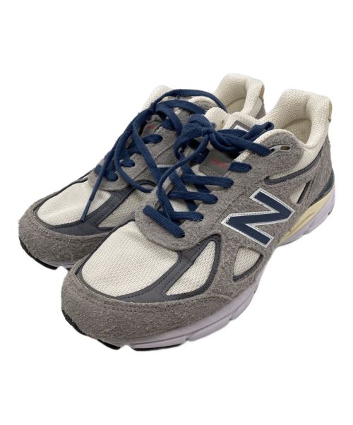 NEW BALANCE（ニューバランス）NEW BALANCE (ニューバランス) N990 v4 GR4 バイ テディ・サンティス マーブルヘッド/ヴィンテージ インディゴ グレー サイズ:29CMの古着・服飾アイテム