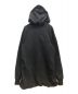 RICK OWENS DRKSHDW (リックオウエンス ダークシャドウ) cotton sweatshirt Pullover Hoodie　カスタム　スウェット　プルオーバー　パーカー　フーディー ブラック サイズ:S：22800円