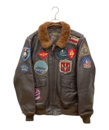 AVIREX（アヴィレックス）の古着「GOAT G-1 TOP GUN」｜ブラウン