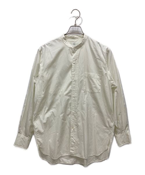 HERILL（ヘリル）HERILL (ヘリル) Suvin Stand Collar Shirts スタンドカラーシャツ グリーン サイズ:2の古着・服飾アイテム