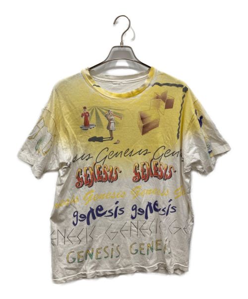 VINTAGE（ヴィンテージ）VINTAGE (ヴィンテージ/ビンテージ) 【古着】90’s Genesis ヴィンテージ バンドTシャツ  コピーライト1992 ホワイト サイズ:不明の古着・服飾アイテム