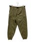 WTAPS（ダブルタップス）の古着「18AW TROUSERS. NYLON. TUSSAH ナイロン イージー カーゴパンツ 182GWDT-PTM01」｜オリーブ