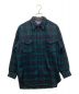 PENDLETON（ペンドルトン）の古着「70’ｓブラックウォッチウールシャツ」｜グリーン×ネイビー