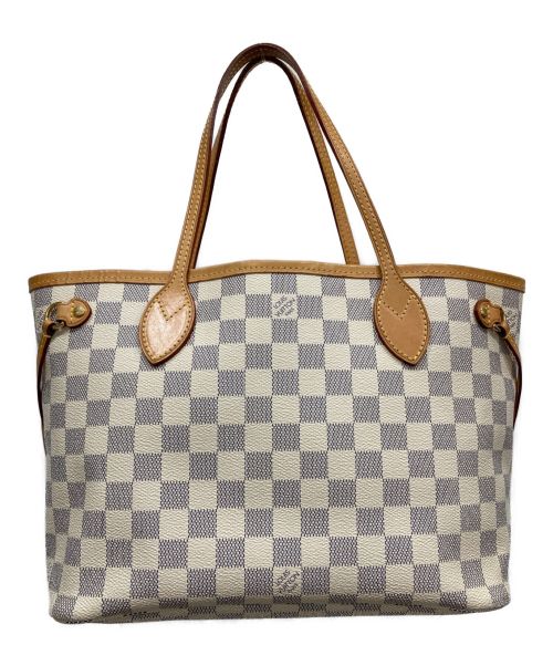 LOUIS VUITTON（ルイ ヴィトン）LOUIS VUITTON (ルイ ヴィトン) ダミエ・アズール ネヴァーフルPM トートバッグ N51110 ホワイトの古着・服飾アイテム