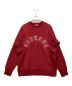 SUPREME（シュプリーム）の古着「Old English Crew Neck　スウェット」｜レッド