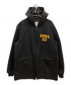 CADET UNIFORM FACTORYカデットユニフォームファクトリー）の古着「90s USMAウールカデットコート」｜ブラック