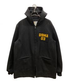 CADET UNIFORM FACTORY（カデットユニフォームファクトリー）の古着「90s USMAウールカデットコート」｜ブラック